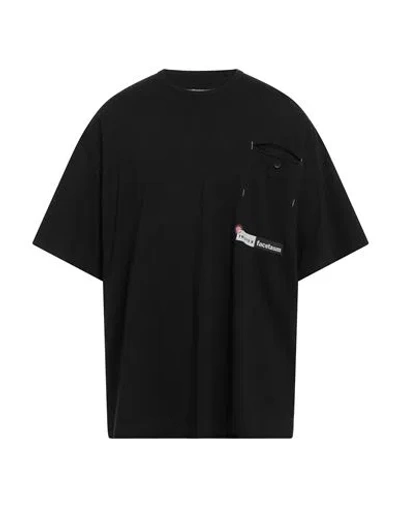 Incotex Man T-shirt Black Size L Cotton