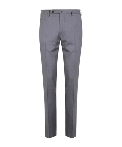 INCOTEX MÉLANGE-EFFECT TROUSERS