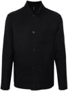 Incotex Melange Shirt-jacket In Blue