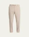 Incotex Men's Batavia Solid Twill Pants In Beige Chiaro