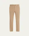 Incotex Men's Batavia Solid Twill Pants In Brown