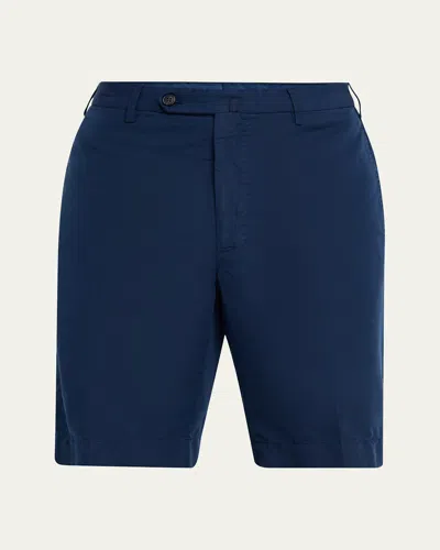 Incotex Men's Chinolino Shorts In Dark Blue827