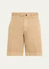 Incotex Men's Chinolino Shorts In Noce Medio
