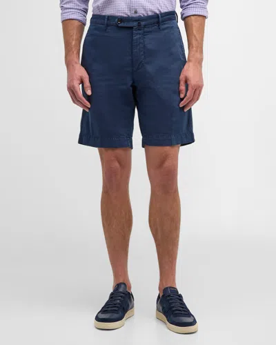 Incotex Men's Chinolino Shorts In Blue