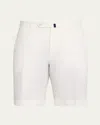 Incotex Men's Chinolino Shorts In White021