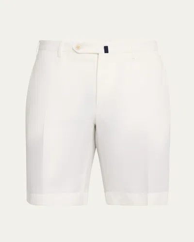 Incotex Men's Chinolino Shorts In White021