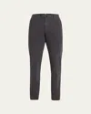 Incotex Trousers With Back And Side Pockets In Grigio Scuro