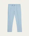 Incotex Men's Regular-fit Chinolino Pants In Lightpastel Blue804