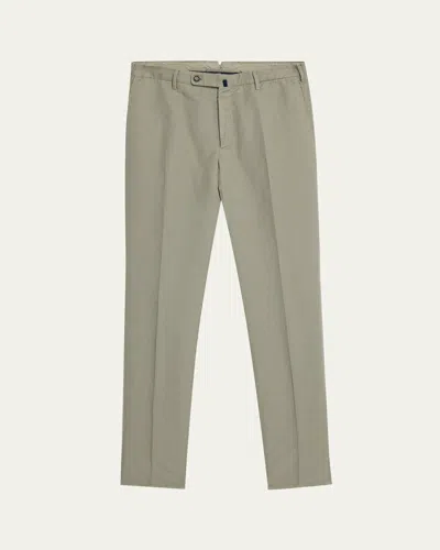 Incotex Men's Regular-fit Chinolino Pants In Lightpastel Grey903