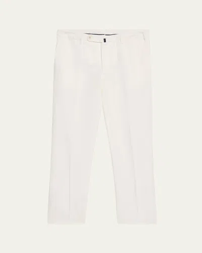 Incotex Men's Regular-fit Chinolino Pants In White021