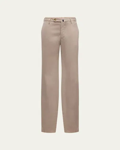 Incotex Men's Royal Batavia Chino Pants In Medium Beige