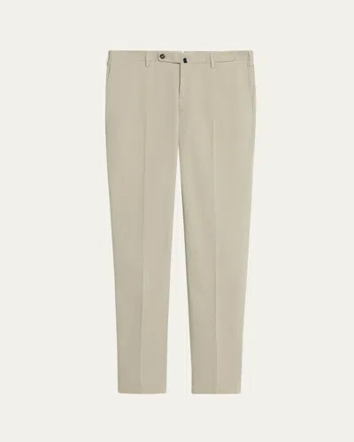 Incotex Men's Royal Batavia Twill Pants In Brown