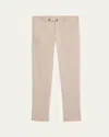 Incotex Men's Royal Batavia Twill Pants In Dark Beige425
