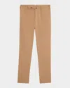 Incotex Tapered Trousers In Dark Beige520