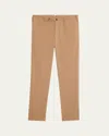 Incotex Tapered Trousers In Dark Beige520
