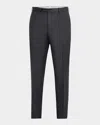 Incotex Men's Super 120s Batavia Dress Pants In Medium Grey