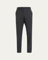 Incotex Men's Super 150s Wool Dress Pants In Grigio Chiaro
