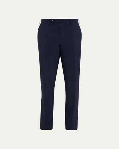 Incotex Men's Super 150s Wool Dress Pants In Scuro