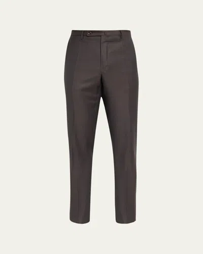 INCOTEX MEN'S SUPER 160S WOOL DRESS PANTS