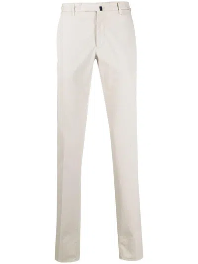 Incotex Straight-leg Tailored Trousers In Neutrals