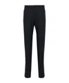 Incotex Mid-rise Tailored Trousers In Black