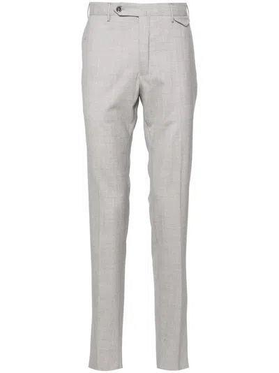 Incotex Halbhohe Tapered-hose In Gray