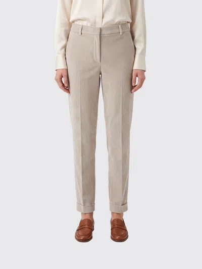 Incotex Mid-rise Slim Fit Corduroy Skinny Trousers In Nude