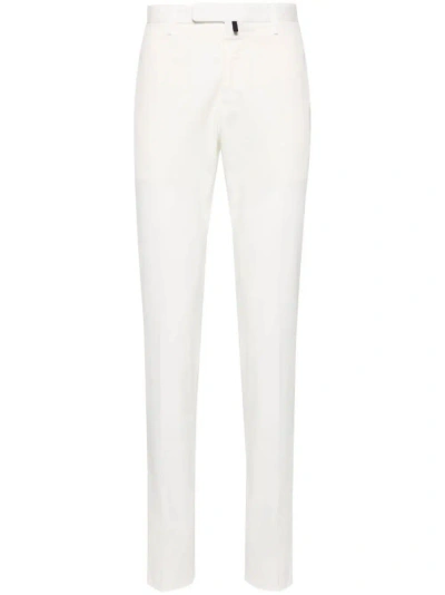 Incotex Model 30 Slim Fit Trousers In White
