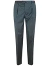 Incotex Model R54 Tapered Fit Trousers Clothing In Blue