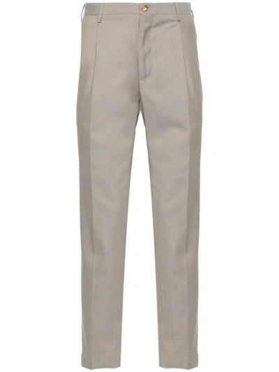 Incotex Model R54 Tapered Fit Trousers In Brown