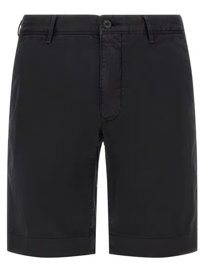 Incotex Modello 11s215 Bermuda Shorts In Black