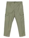 Incotex Tapered Trousers In Green