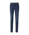 Incotex Stretch Denim Jeans In Blue