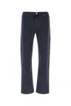 Incotex Denim Jeans Stretch Back Pockets In Blue