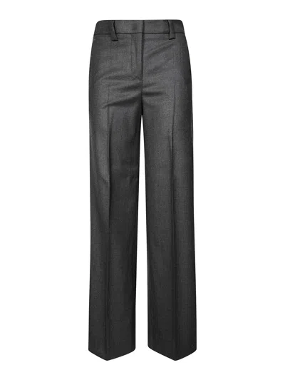 Incotex Neera Largo Flannel In Grey