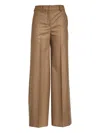 Incotex Neera Pressed-crease Trousers In Brown