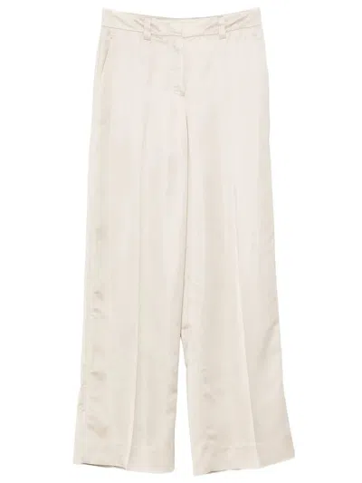 Incotex Neera Wide-leg Satin Trousers In Animal Print