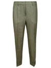 Incotex Straight-leg Trousers In Green