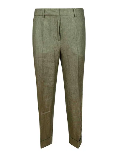 Incotex Straight-leg Trousers In Green