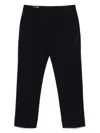 Incotex Contemporary Crop Trousers Pressed Crease In Blau