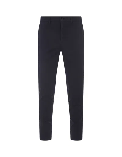 Incotex Night Blue Tight Fit Trousers In C