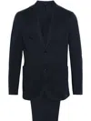 Incotex Notch-lapels Single-breasted Suit In Blue