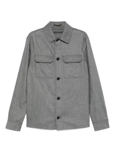 Incotex Over Shirt Clothing In Gray