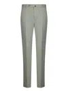 Incotex Pale Green Chinolino Trousers In Green
