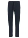 Incotex Blue Panama Cotton Pants