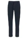 Incotex Blue Panama Cotton Pants