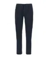Incotex Blue Panama Cotton Pants