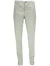 Incotex Trousers With Back Pockets And Rolled Cuffs