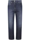 Incotex Classic 5-pocket Denim Jeans With Iconic Suede Patch In Blue