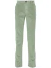 Incotex Corduroy Trousers In Green